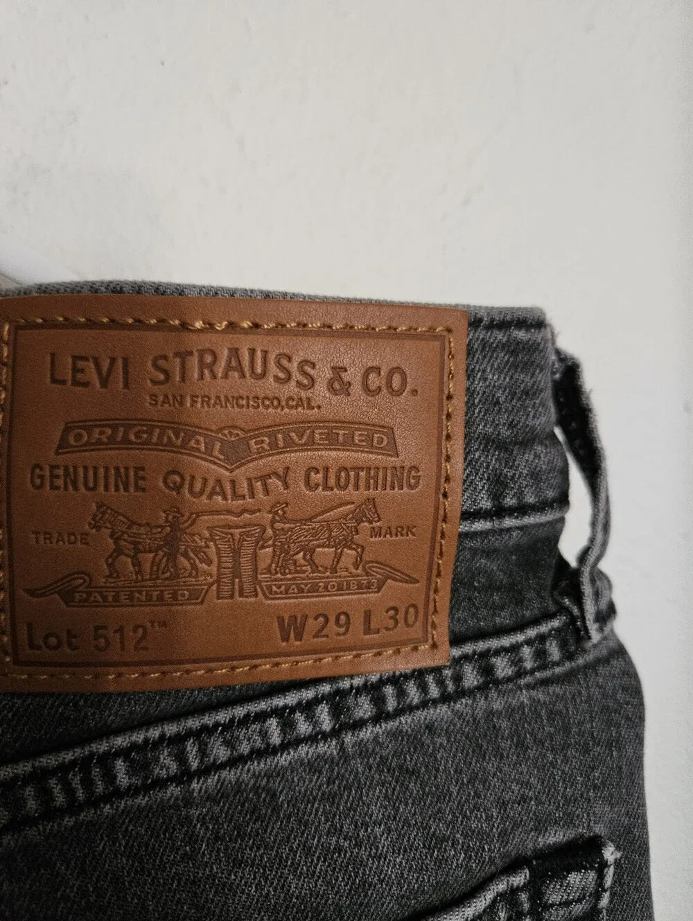 Mens 512 Slim Taper Jeans